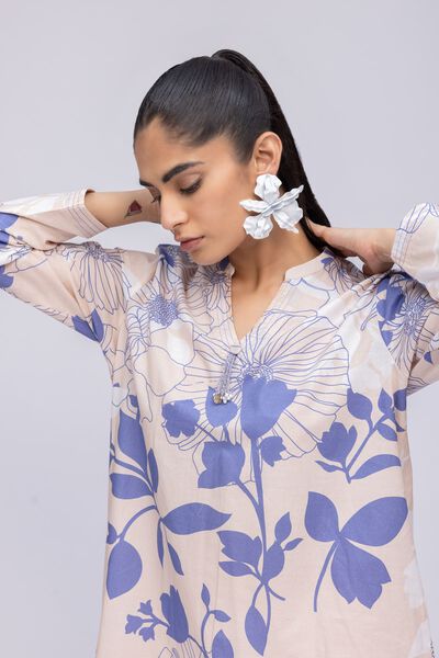 Printed | Cotton Dobby | Kurta | AED 100.00