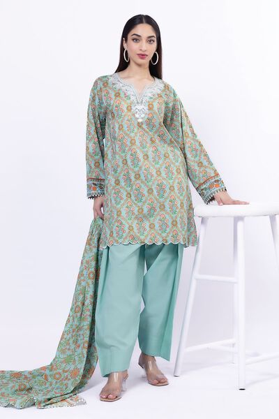 Embroidered | Lawn | Fabrics 3 Piece | AED 140.00
