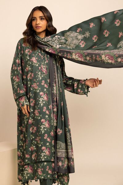 Fabrics 3 Piece, D-GREEN, hi-res