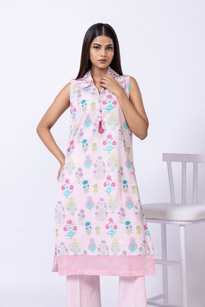 Embroidered | Crosshatch Poplin | Kurta | AED 50.00