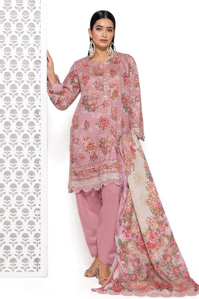 Jacquard | Printed | Fabrics 3 Piece | AED 70.00