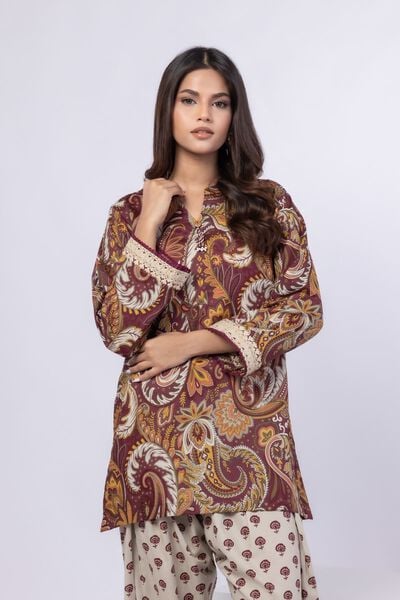 Embroidered | Cambric | Kurta | AED 100.00