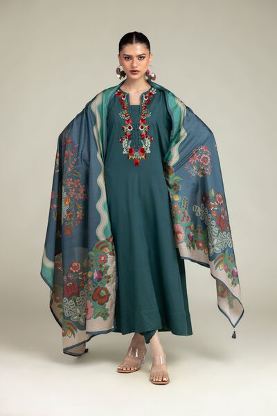 Embroidered | Raw Silk | Raw Silk Shalwar | AED 30.00