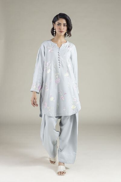 Dyed | Heavy Blended Viscose | Relaxed Fit Pants | AED 75.00