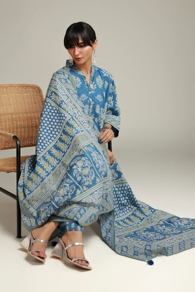 Printed | Lawn | Floral Lawn Dupatta | AED 130.00