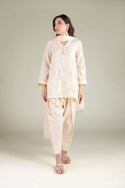 Embroidered | Cambric | Shalwar | AED 80.00