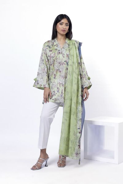 Printed | Lawn | Fabrics 2 Piece | Top and Dupatta | AED 100.00
