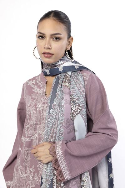 Embroidered | Khaddar | Fabrics 3 Piece | AED 220.00