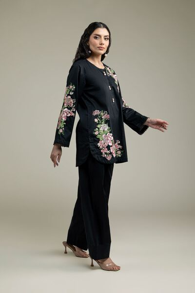 Embroidered | Cambric | Black Solid Shalwar | AED 80.00