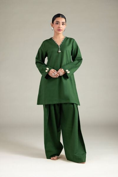 Dyed | Textured Cotton | Kurta | AED 150.00
