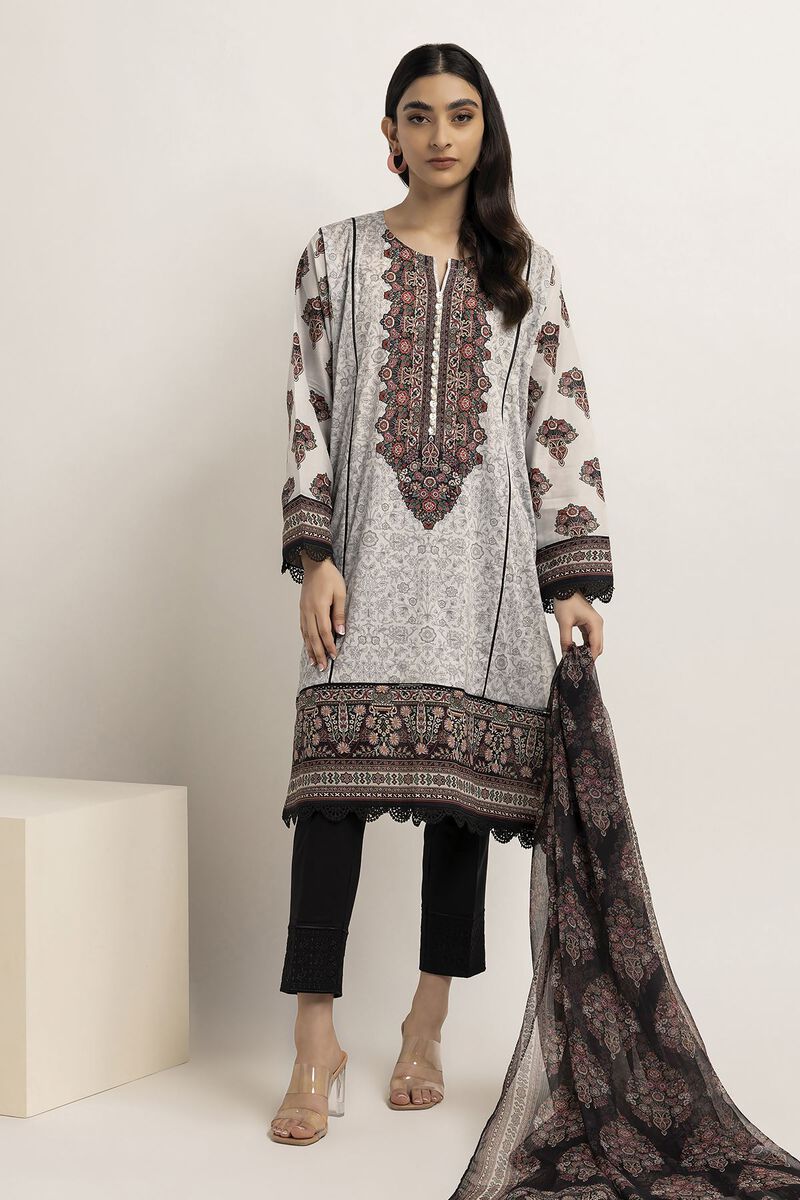 Lawn | Printed | Fabrics 2 Piece | Top Dupatta | null