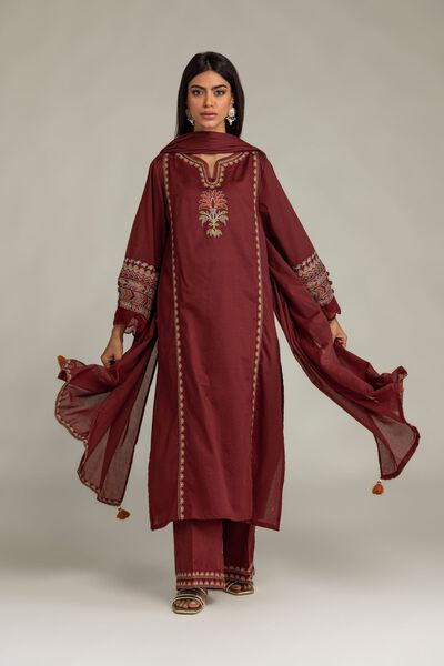 Embroidered | Lawn | Solid Lawn Dupatta | AED 130.00