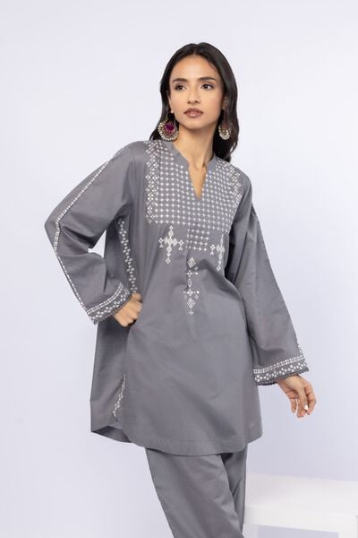 Embroidered | Cotton Dobby | Kurta | AED 120.00