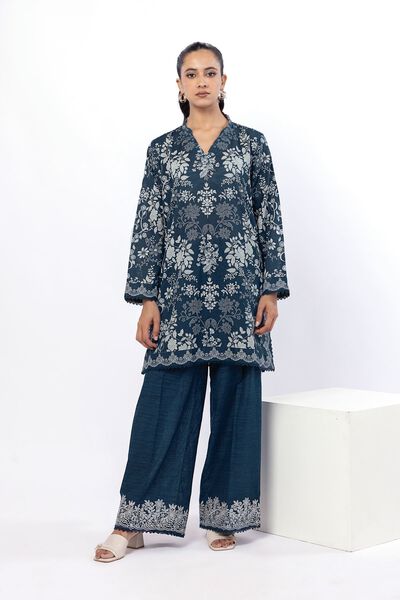 Embroidered | Light Khaddar | Fabrics 2 Piece | Top and Bottom | AED 50.00