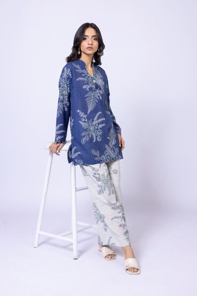 Printed | Textured Cotton | Pants | AED 60.00