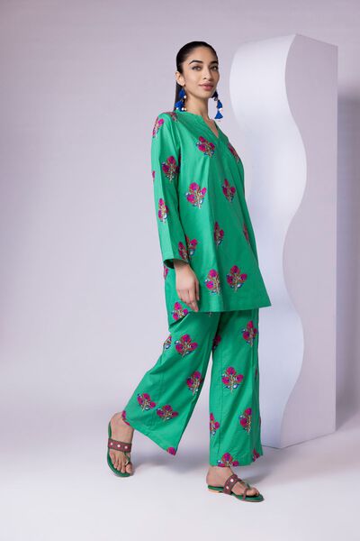 Embroidered | Dobby | Pants | AED 50.00