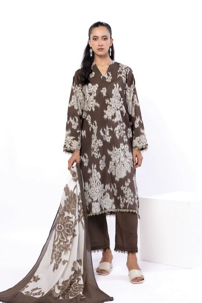 Embroidered | Cotton | Tailored 3 Piece | AED 180.00
