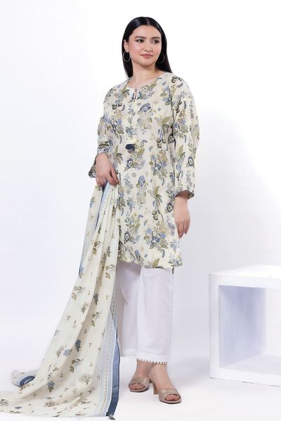 Printed | Lawn | Fabrics 2 Piece | Top and Dupatta | AED 100.00