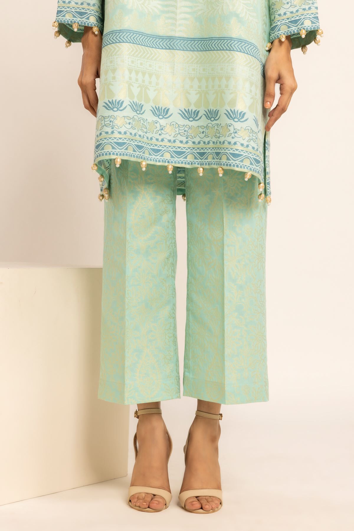 Pants Embroidered