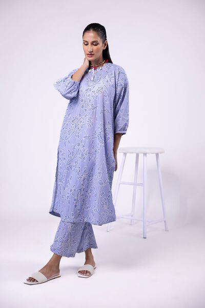 Printed | Ripple Crinkle | Pants | AED 36.00