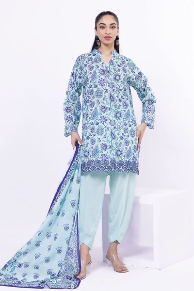 Embroidered | Lawn | Fabrics 3 Piece | AED 160.00