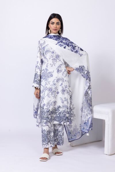 Embroidered | Crosshatch Poplin | Kurta | AED 98.00