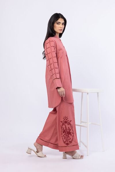 Embroidered | Linen Cotton | Pants | AED 112.00