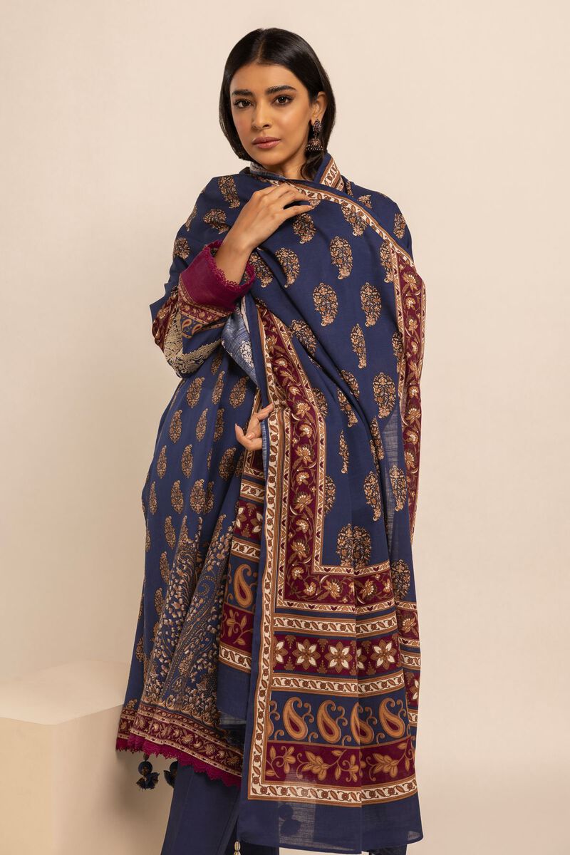 Embroidered | Light Khaddar | Fabrics 3 Piece | null