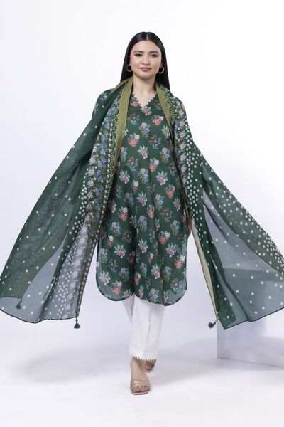 Printed | Lawn | Fabrics 2 Piece | Top and Dupatta | AED 100.00