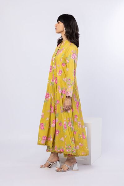 Printed | Crosshatch Raw Silk | Pants | AED 36.00