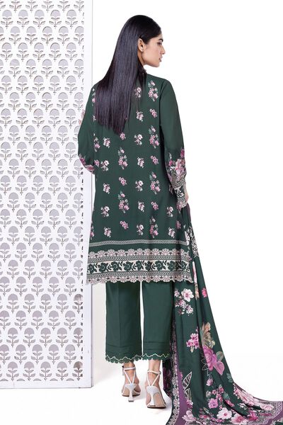 Printed | Printed Viscose Satin | Fabrics 3 Piece | AED 42.00