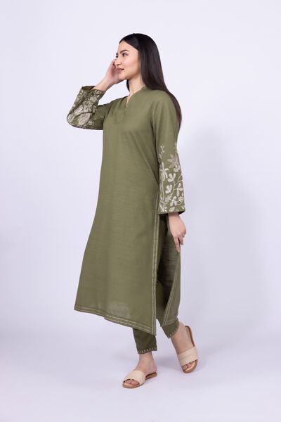 Dyed | Khaddar | Pants | AED 18.00