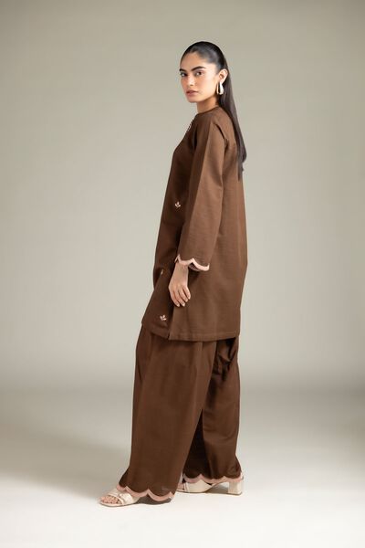 Embroidered | Textured Cotton | Shalwar | AED 130.00