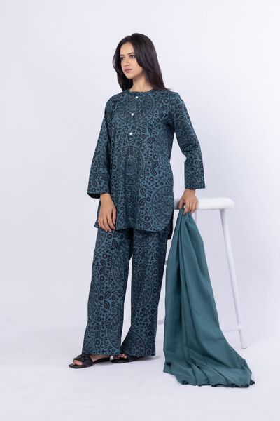 Printed | Cambric | Pants | AED 48.00