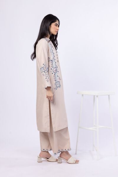 Embroidered | Raw Silk | Pants | AED 50.00