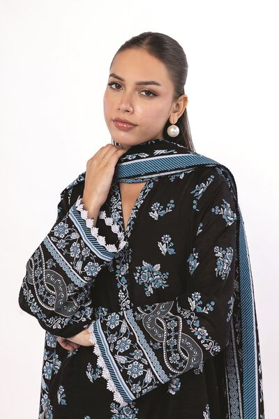 Printed |Light Khaddar | Fabrics 3 Piece | AED 70.00