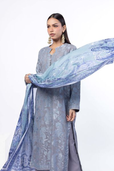 Dyed | Jacquard | Tailored 3 Piece | AED 168.00