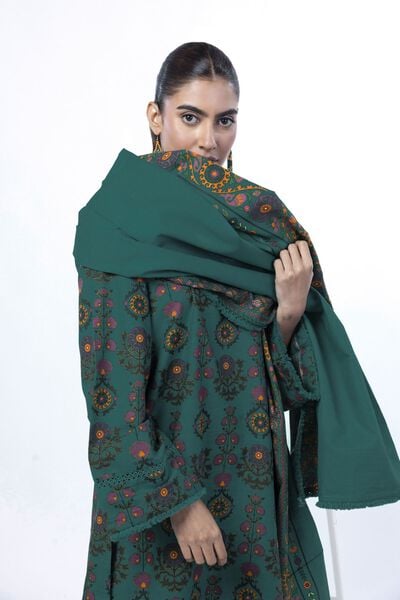 Printed | Light Khaddar | Tailored 3 Piece | AED 180.00