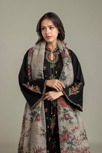 Embroidered | Polyester Silk | Dupatta | AED 130.00