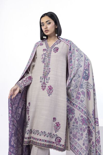 Embroidered | Khaddar | Tailored 3 Piece | AED 280.00