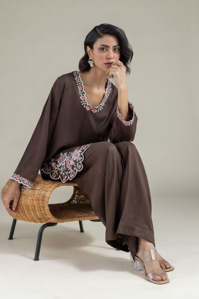 Embroidered | Heavy Blended Viscose | Kurta | AED 160.00