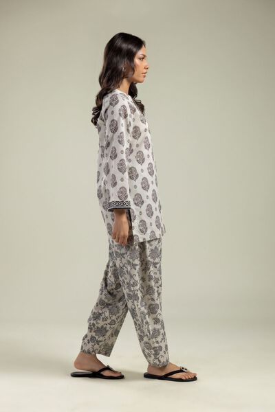 Printed | Cambric | Summer Floral Pants | AED 80.00