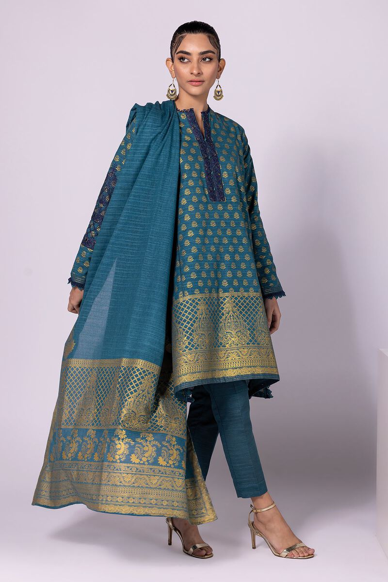 Buy Fabrics 3 Piece Suit | 48.00 AED | 1001740959 | Khaadi United Arab ...