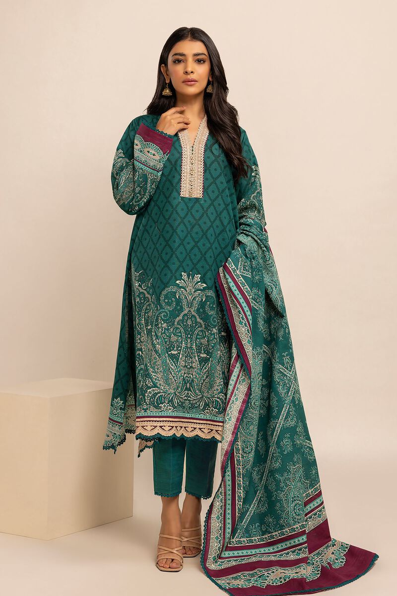 Embroidered | Light Khaddar | Fabrics 3 Piece | null