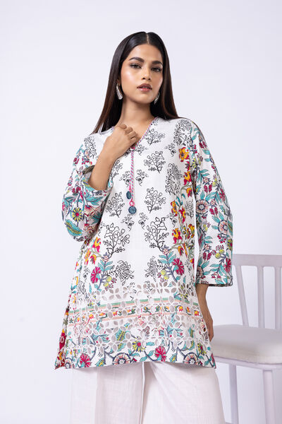 Embroidered | Crosshatch Poplin | Kurta | AED 140.00