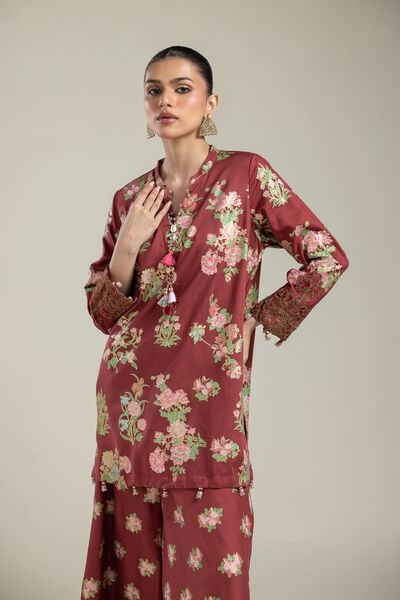 Raw Silk | 2-Piece Co-ord Set | AED 114.00