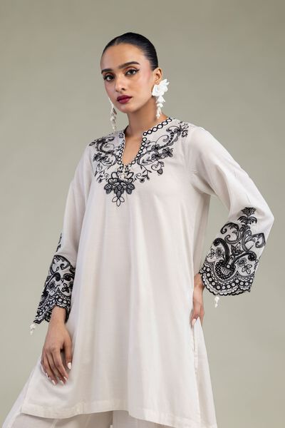 Embroidered | Raw Silk | Raw Silk Kurta | AED 115.00