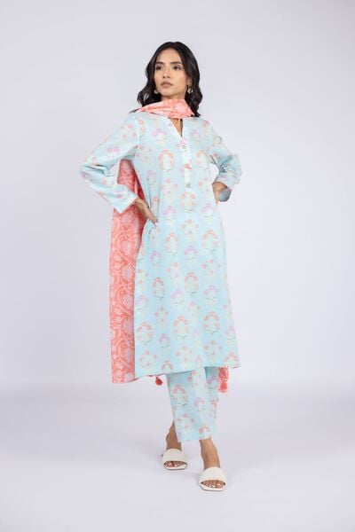 Printed | Cambric | Kurta | AED 80.00