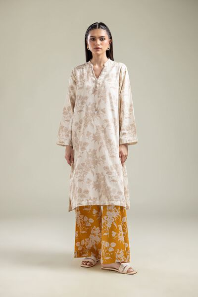 Printed | Cotton Dobby | Cotton Floral Pants | AED 100.00
