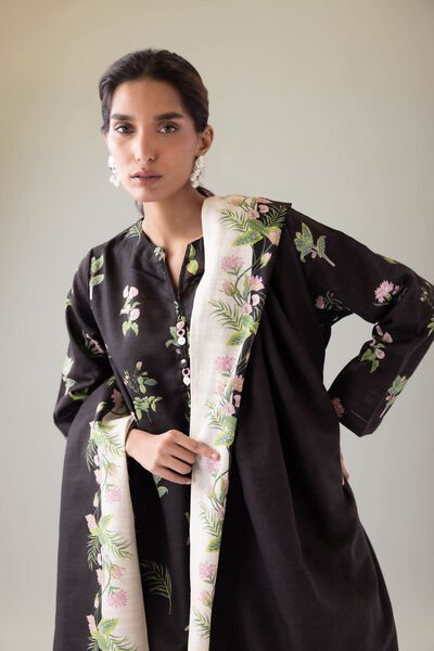 Printed | Textured Cotton | Dupatta | AED 60.00